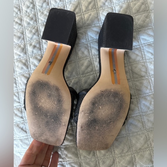 Sam Edelman Black Waylon Women Slide Sandals 8 - Picture 8 of 8